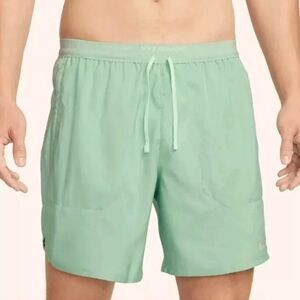 Nike Stride men's 7" 2-in-1 Running Shorts - Mineral Green